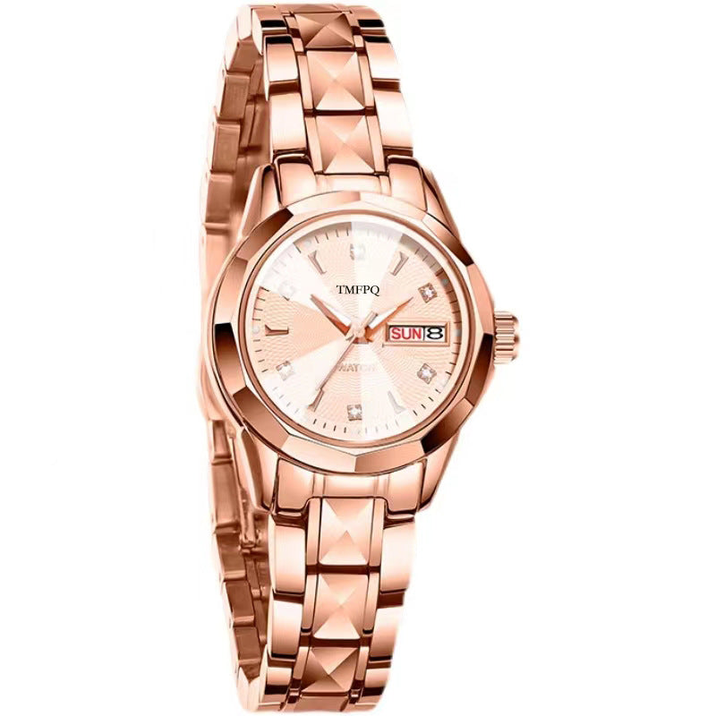 New celebrity women's watch, waterproof, luminous, stylish Korean style