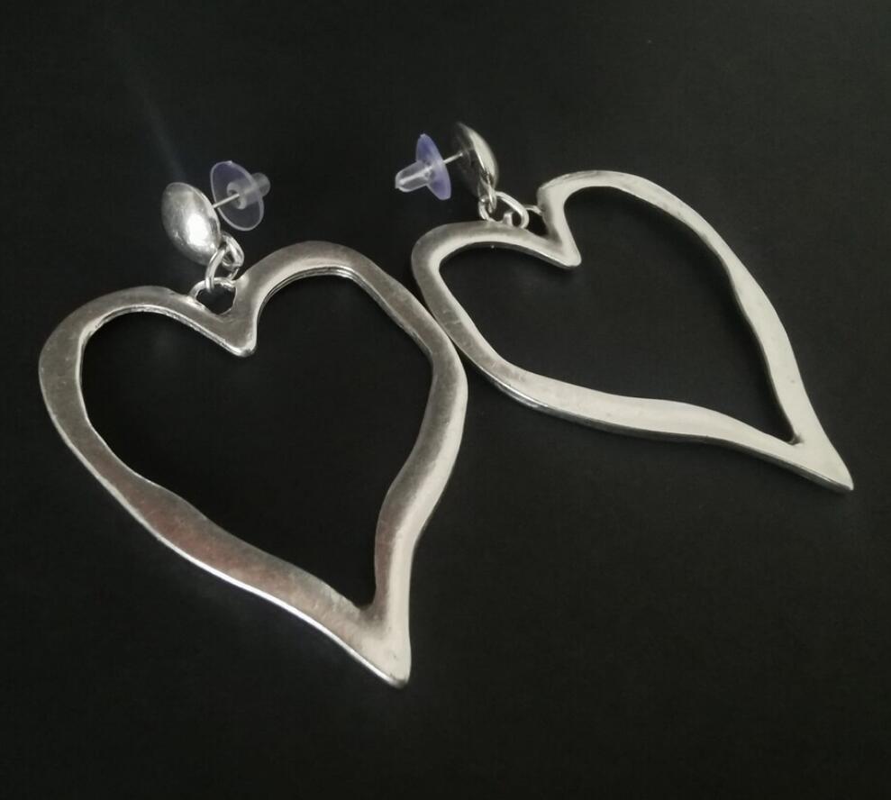 Women's Peach Heart Alloy Earrings