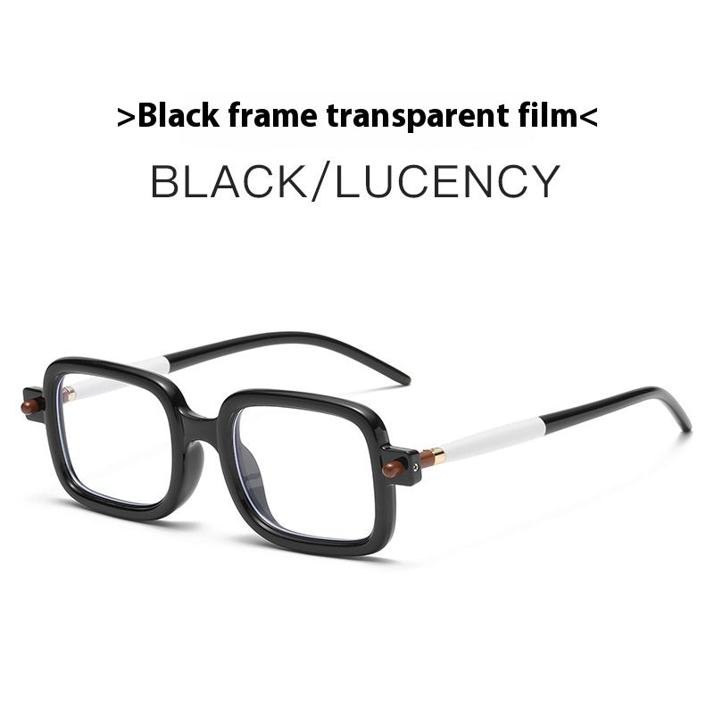 Retro Artistic Square Sunglasses Women