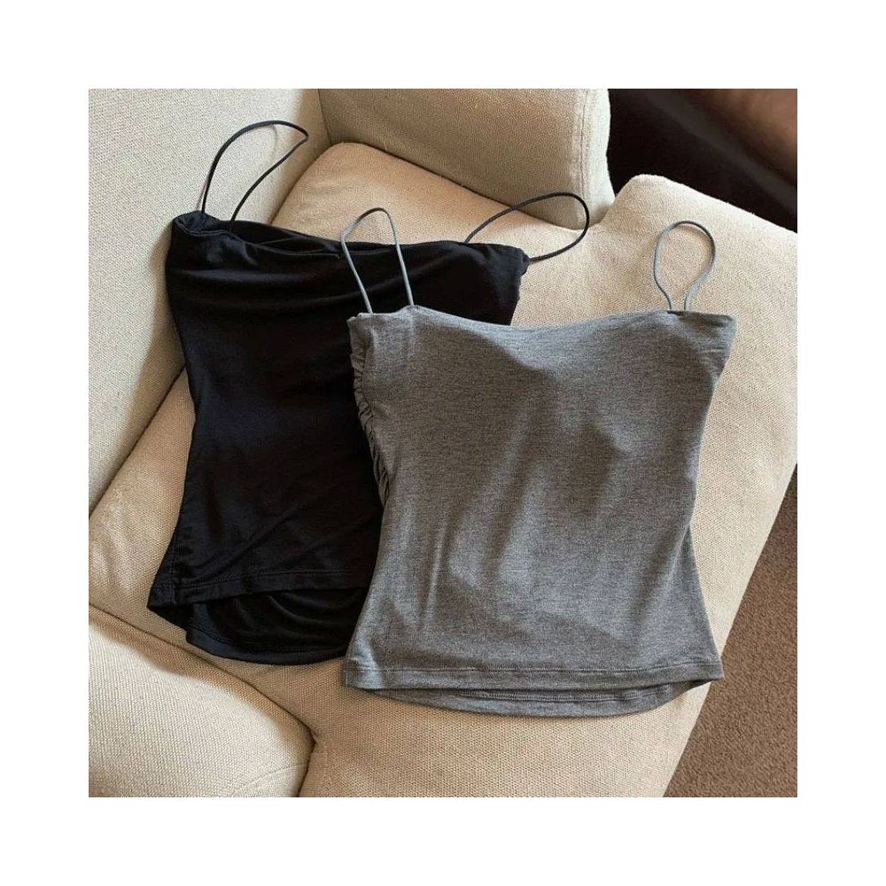 Tank Tops Women With Built In Bra Spaghetti Strap Tanks For image 1