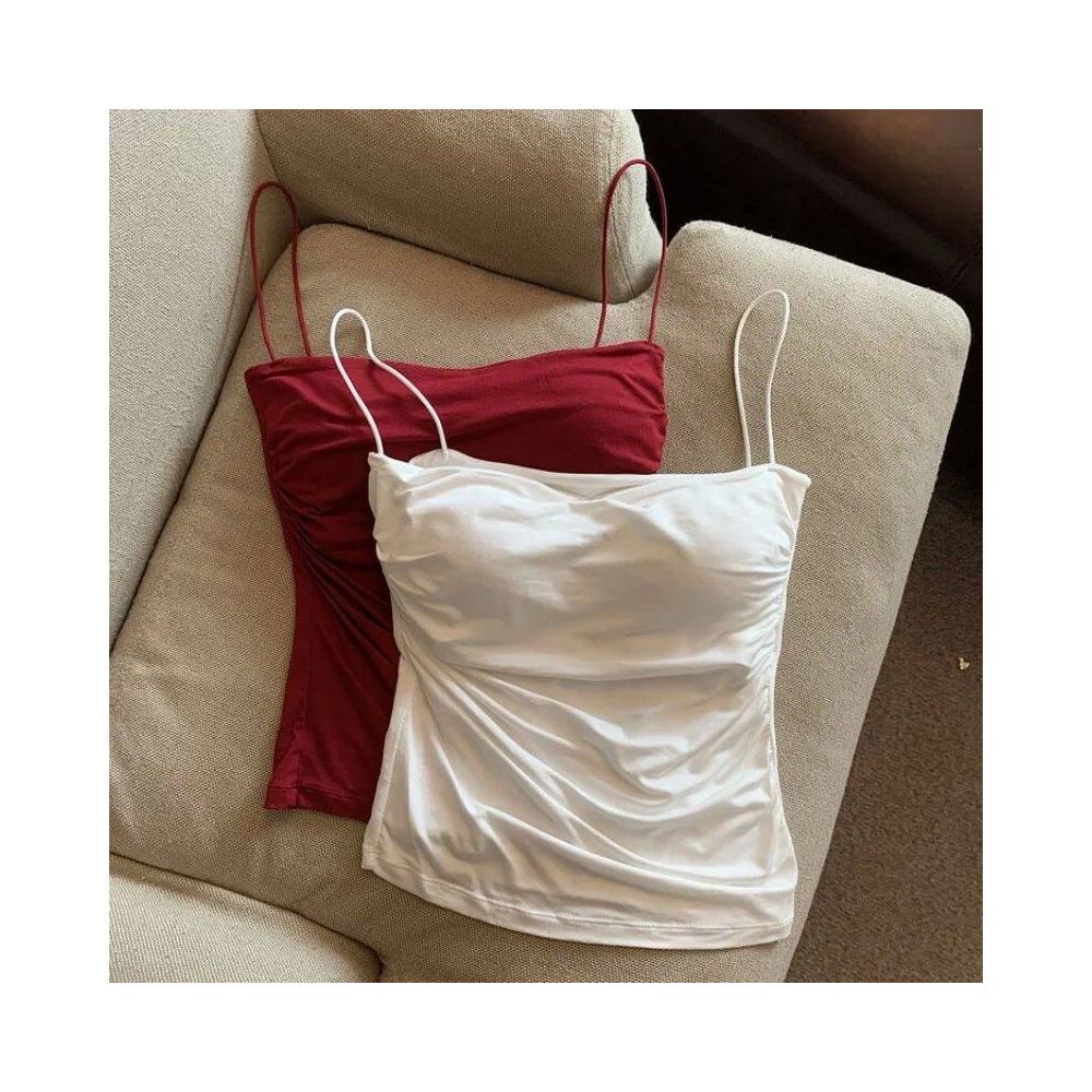Tank Tops Women With Built In Bra Spaghetti Strap Tanks For image 3