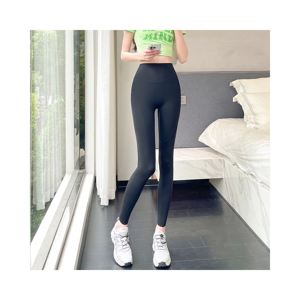 Shark pants  summer thin women s outerwear pocket mesh abdominal tightening and hip lifting yoga new comparison cycling inner pants