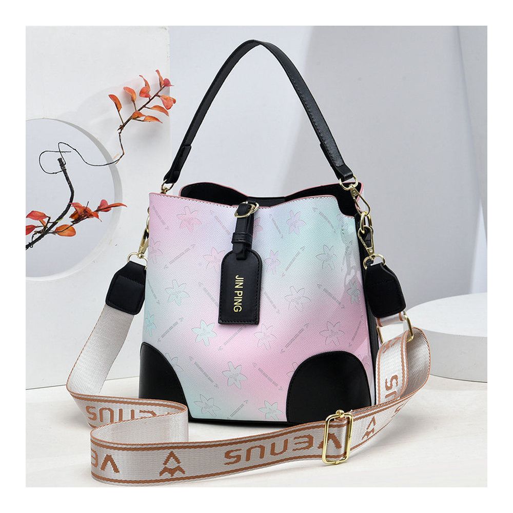 Women s Bucket Bag 2025 New Style Large Capacity Commuter Crossbody Bag Fashionable Lightweight High End Handbag Shoulder Bag image 5