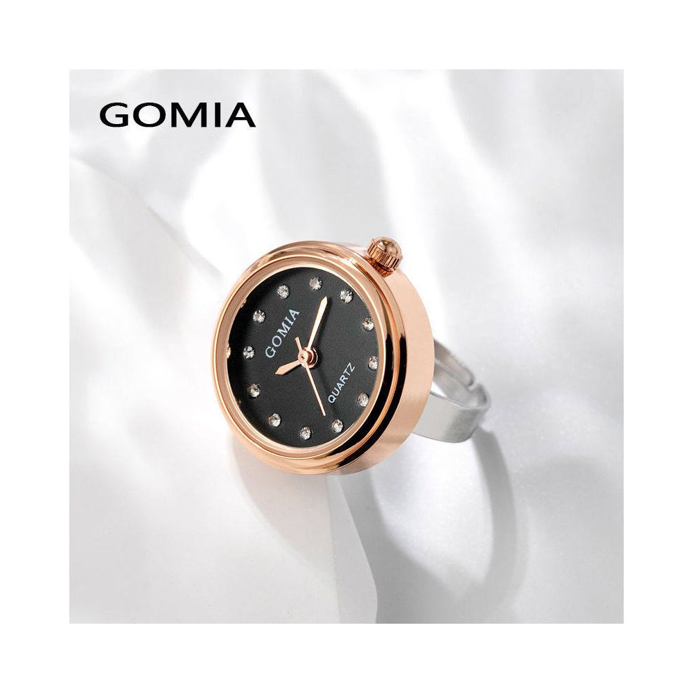 Women s watch with adjustable ring genuine label stylish and unique a niche luxury style high value quartz watch for students in junior and senior high school