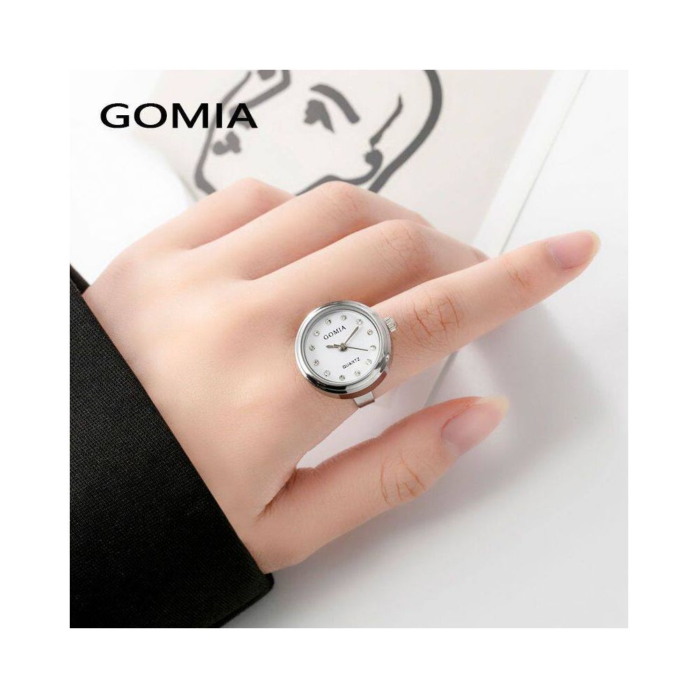 Women s watch with adjustable ring genuine label stylish and unique a niche luxury style high value quartz watch for students in junior and senior high school