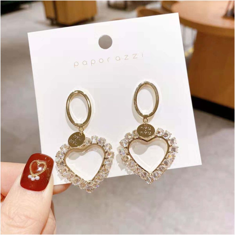 925 silver needle triangle long tassel earrings exaggerated internet celebrity night shop style European and American fashion exaggerated earrings earrings earrings earrings