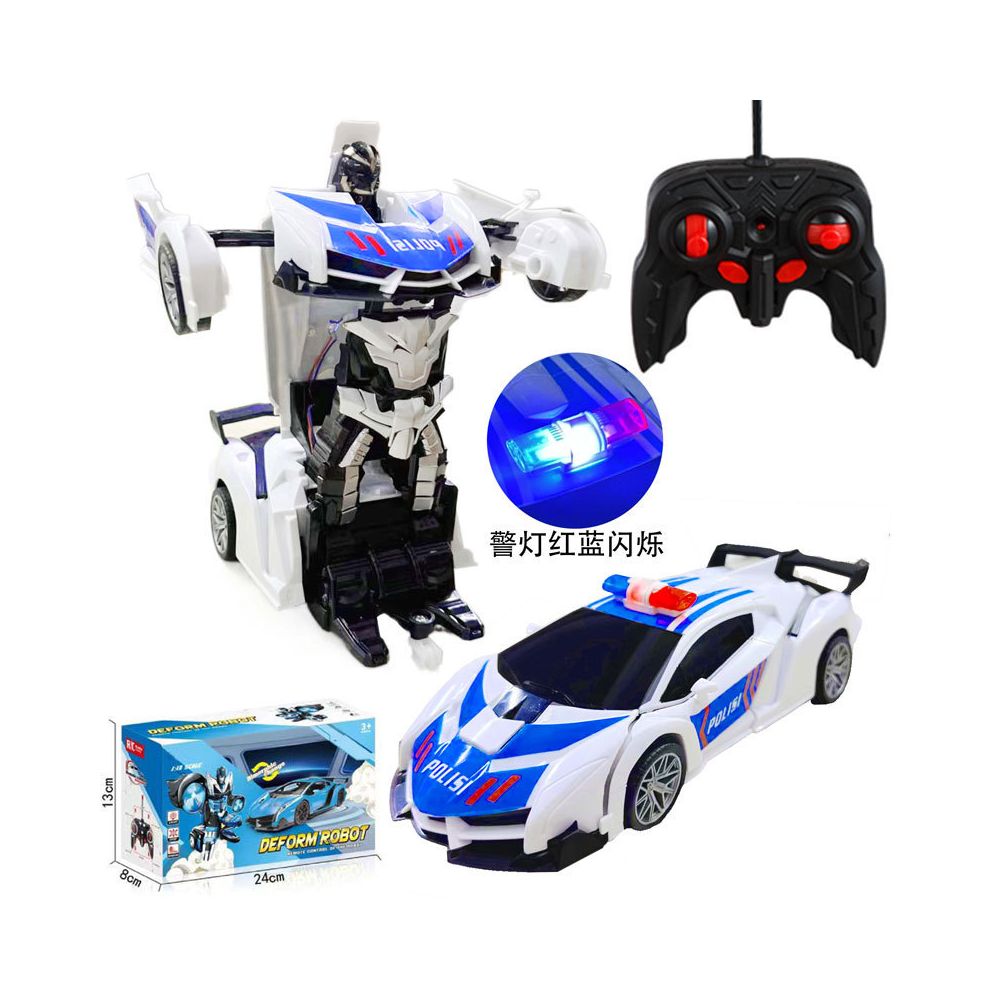 Cross border one click transforming car racing RC wireless remote control car rechargeable electric children s toy sports car model