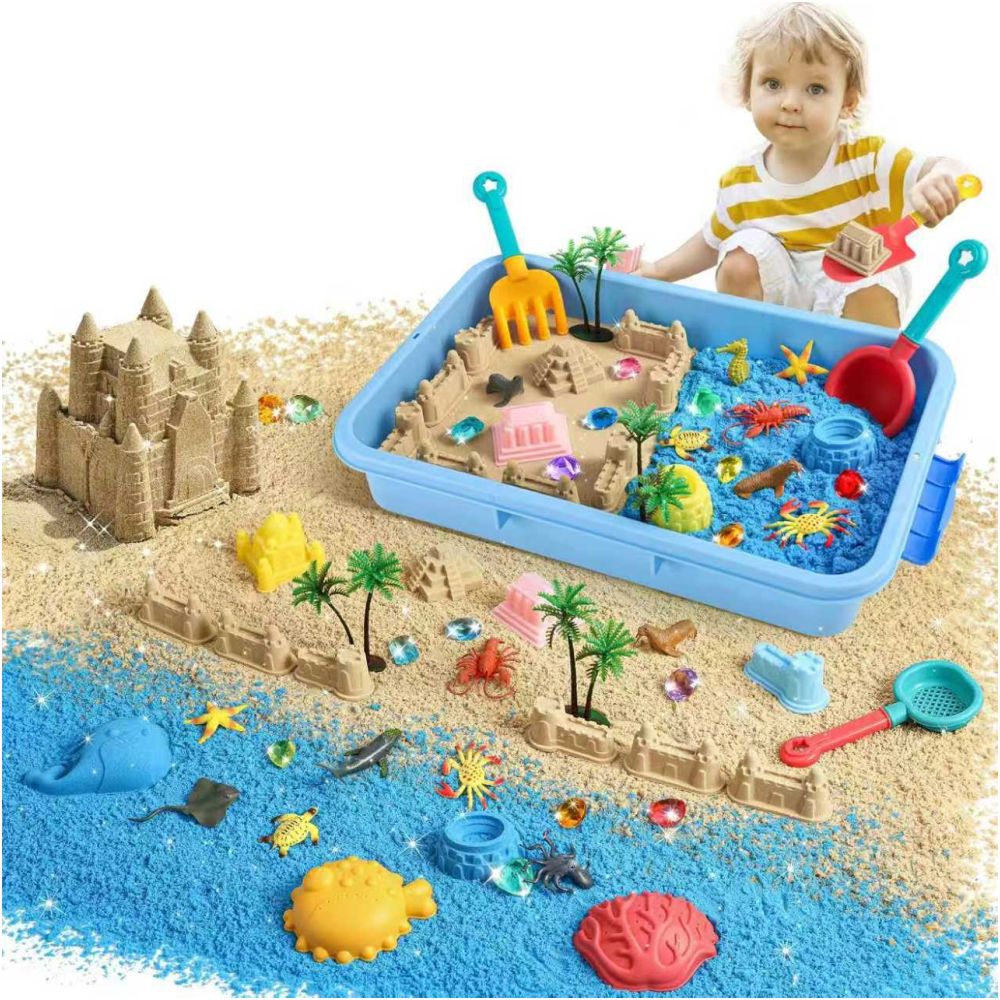 Sensory Sandbox Children s Sandplay DIY Space Toy Sand Early Education Game Bowl Mini World Kindergarten Early Learning Teaching Aids