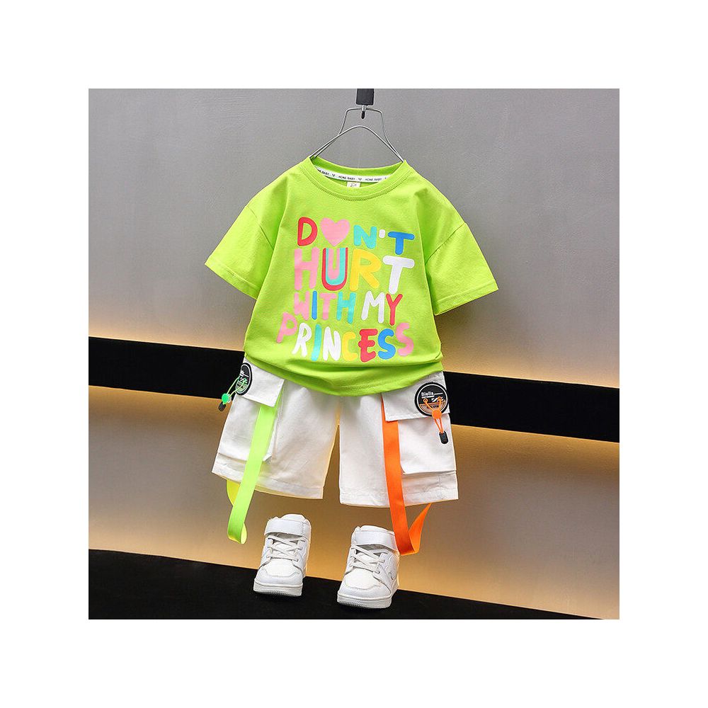 Children s clothing boys short sleeved t shirt summer outfit children s clothing baby half sleeved t shirt top summer shorts boys
