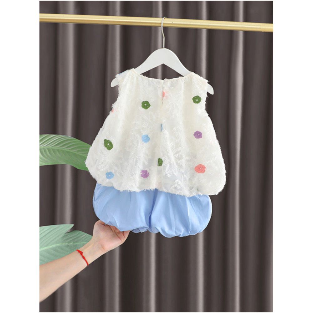 Girls summer set 2025 new children s clothing fashionable and stylish clothes for baby girls shorts internet famous summer clothes image 1