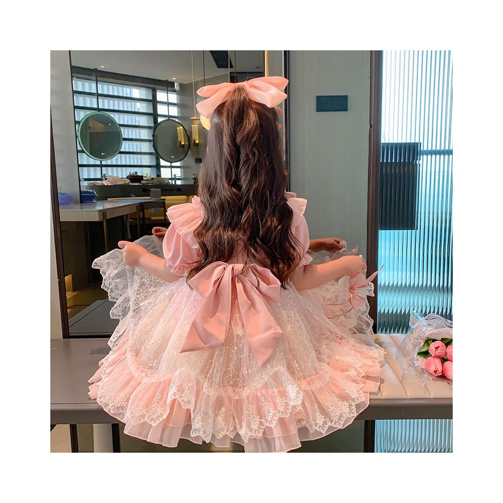 Clearance girls dress summer dress 2025 new style fluffy cake princess dress baby stylish children s dress dress dress
