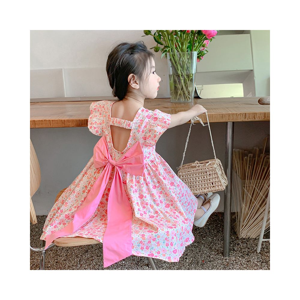 Clearance girls dress summer dress 2025 new style fluffy cake princess dress baby stylish children s dress dress dress
