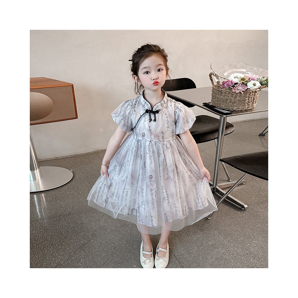 Clearance girls dress summer dress 2025 new style fluffy cake princess dress baby stylish children s dress dress dress