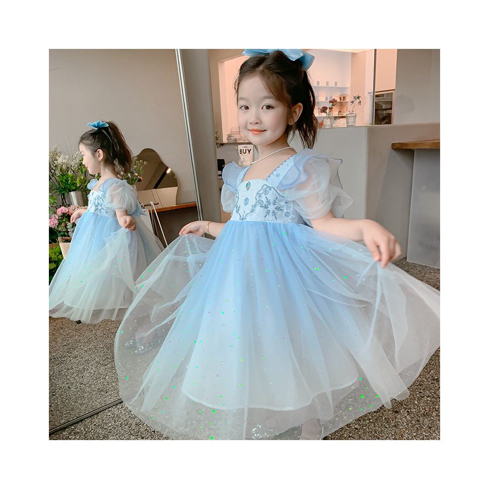 Clearance girls dress summer dress 2025 new style fluffy cake princess dress baby stylish children s dress dress dress