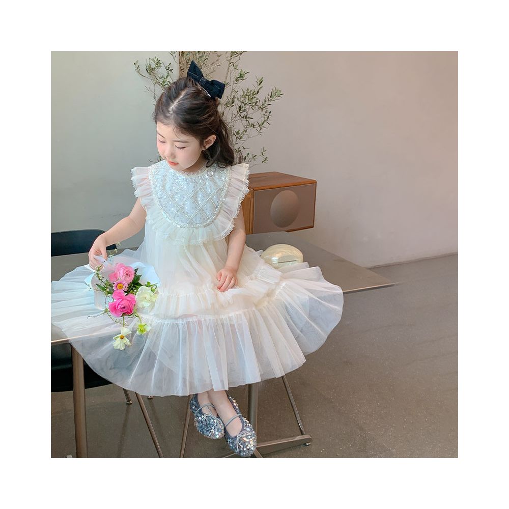 Clearance girls dress summer dress 2025 new style fluffy cake princess dress baby stylish children s dress dress dress
