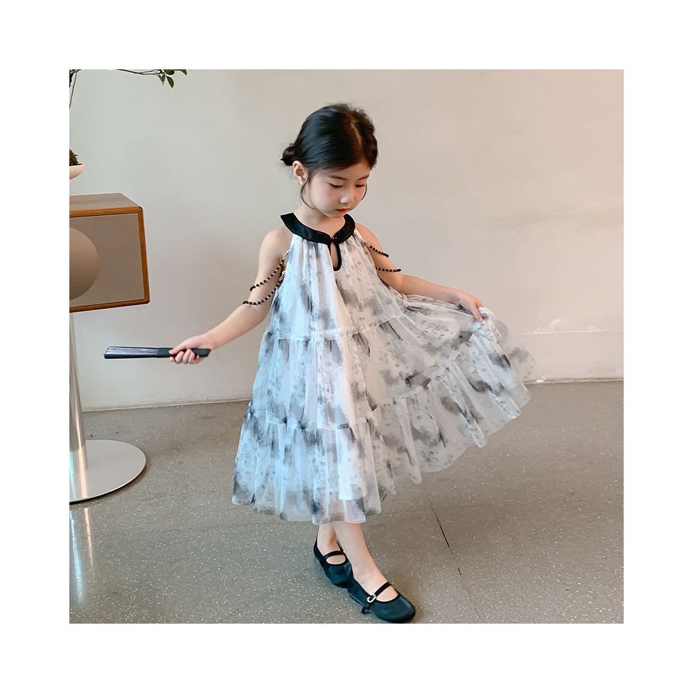 Clearance girls dress summer dress 2025 new style fluffy cake princess dress baby stylish children s dress dress dress