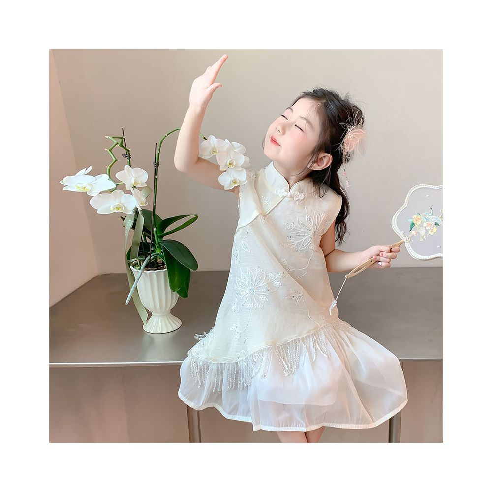 Clearance girls dress summer dress 2025 new style fluffy cake princess dress baby stylish children s dress dress dress