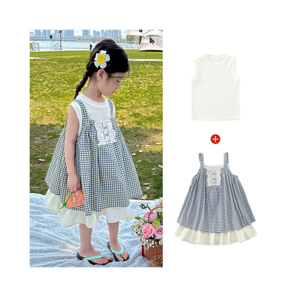 Clearance girls dress summer dress 2025 new style fluffy cake princess dress baby stylish children s dress dress dress