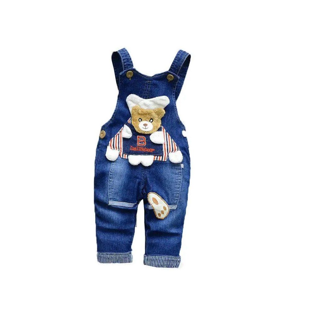 Ienens macac o longo de denim para crian as roupas de roupa image 3