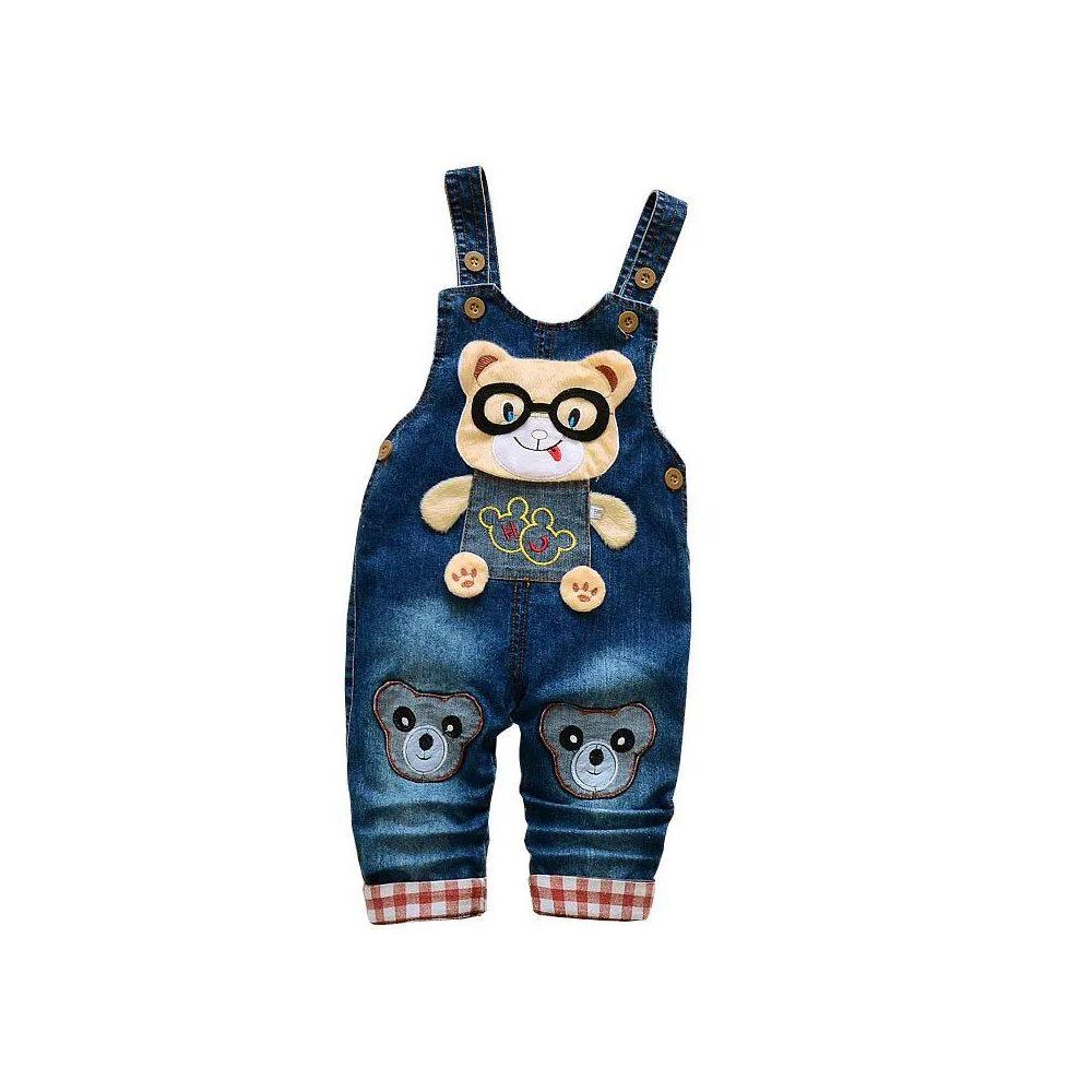 Ienens macac o longo de denim para crian as roupas de roupa