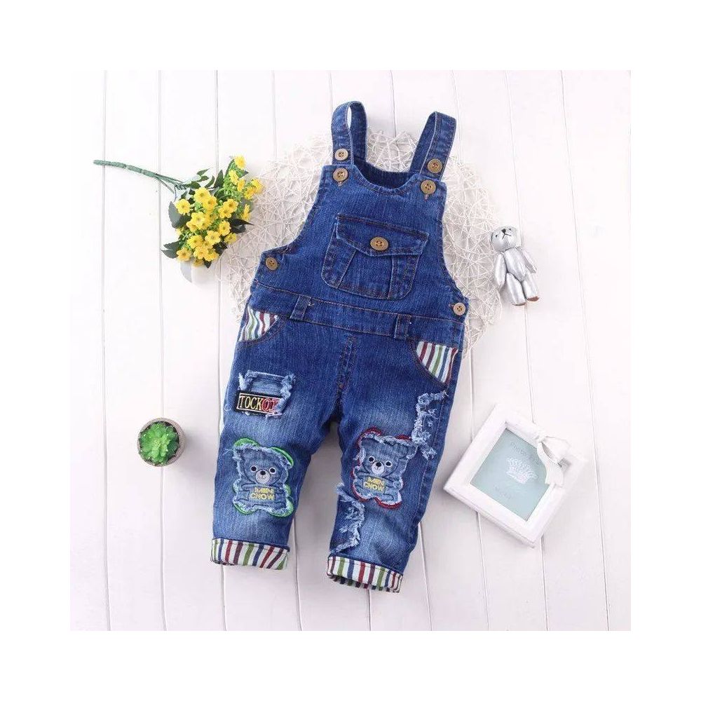 Ienens macac o longo de denim para crian as roupas de roupa