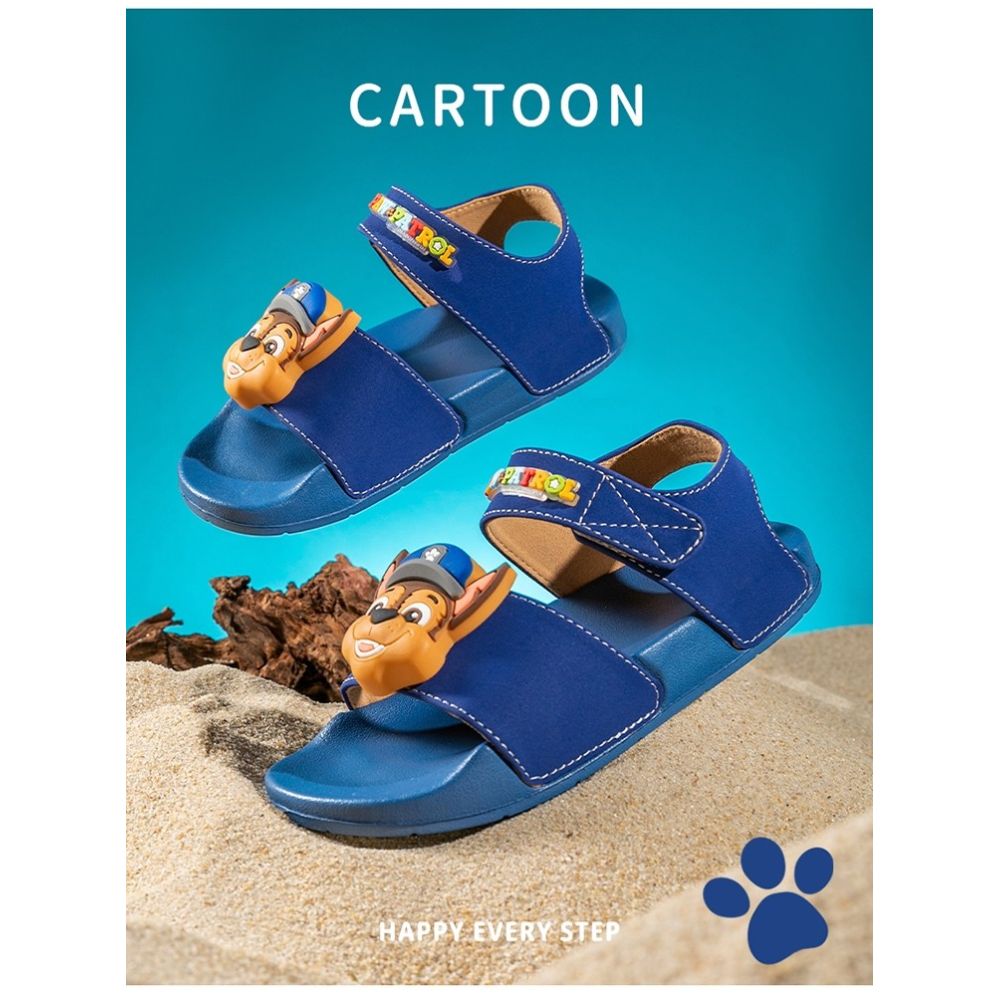 Cute and Illusory Woof Team Baby Summer Children s Sandals Girls Boys and Young Children Waterproof Indoor Children s Beach Slippers image 1