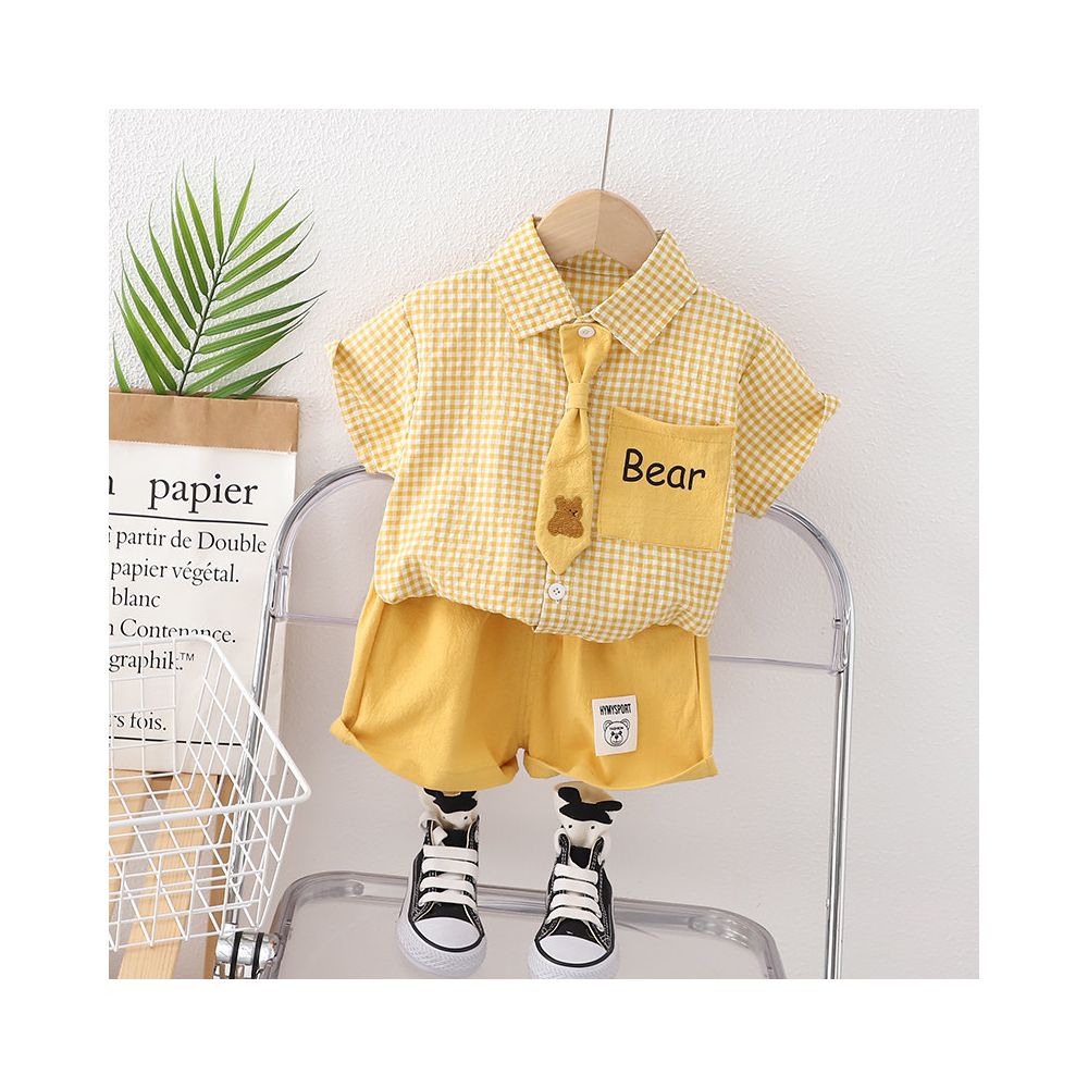 summer trendy boys clothing handsome college style children s clothing baby s one year old dress
