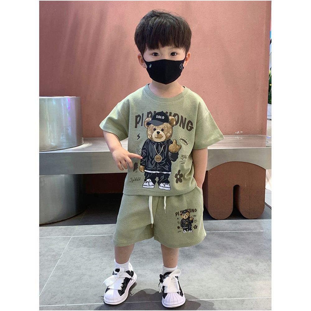 Boys Summer Set Handsome Boys Baby Short sleeved Shorts 2025 New Children s Summer Dress Trendy Boys Summer image 4
