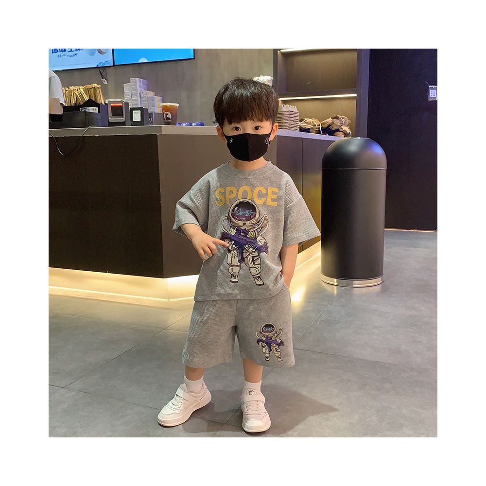 Boys Summer Set Handsome Boys Baby Short sleeved Dress Trendy Boys Summer