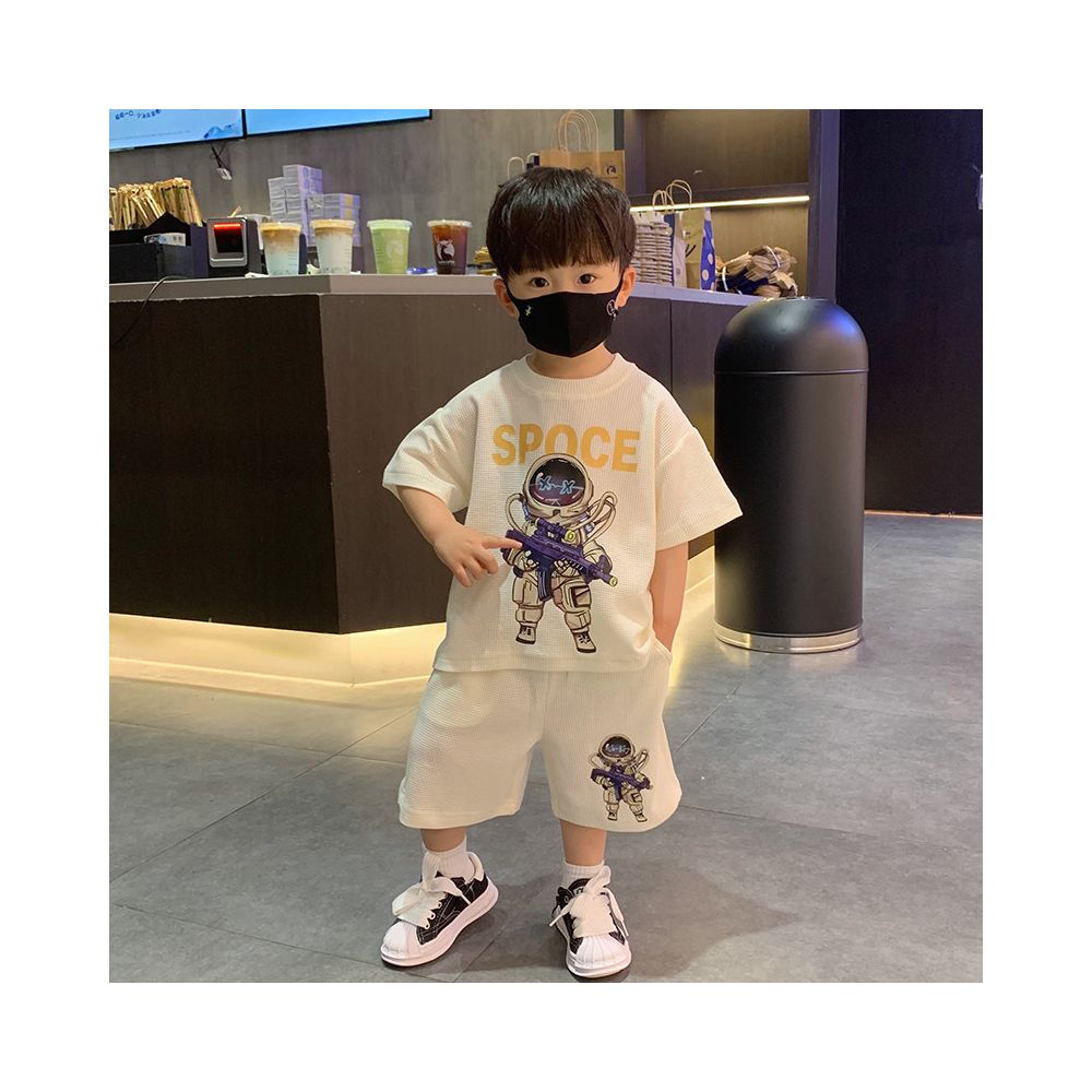 Boys Summer Set Handsome Boys Baby Short sleeved Dress Trendy Boys Summer