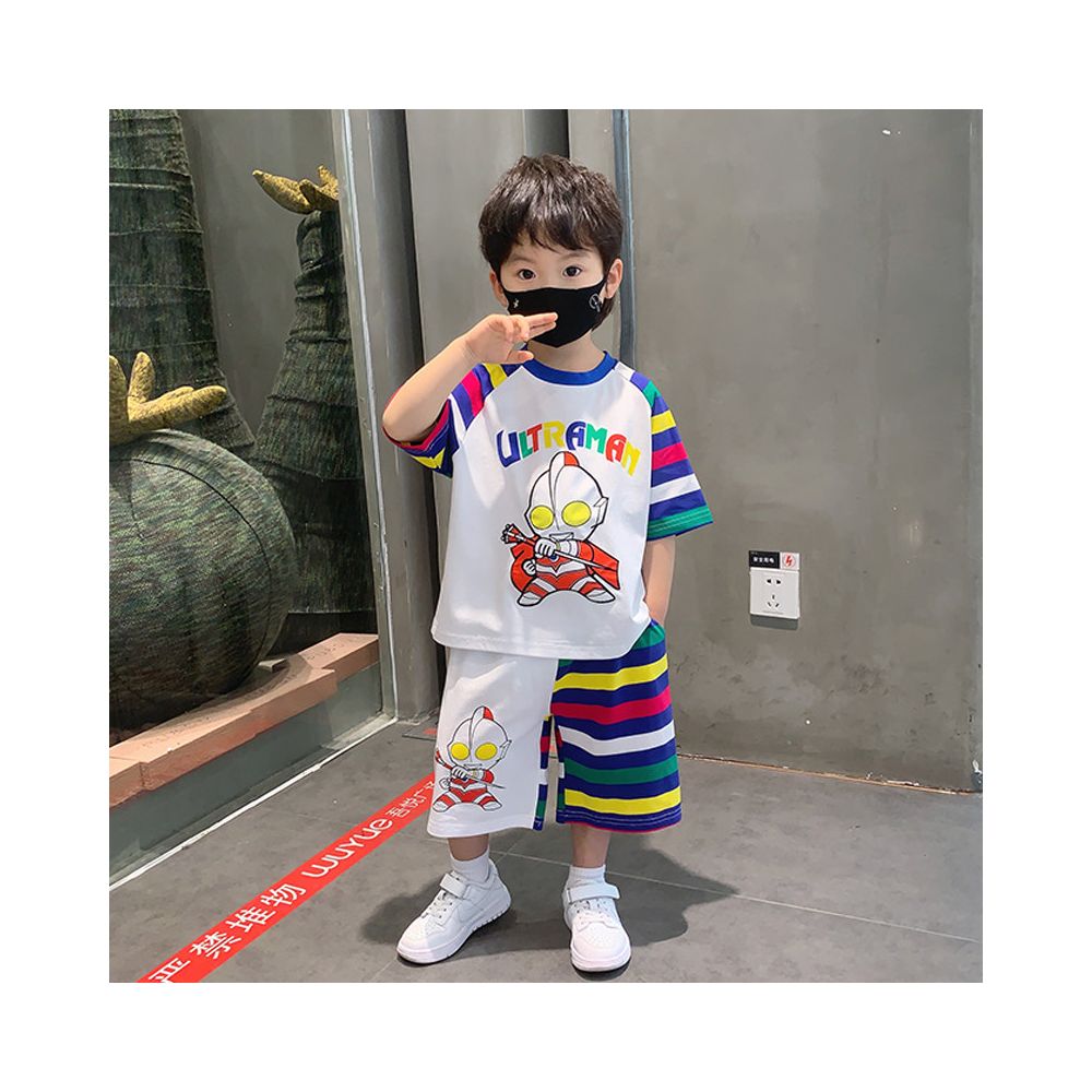 Boys Summer Set Handsome Boys Baby Short sleeved Dress Trendy Boys Summer