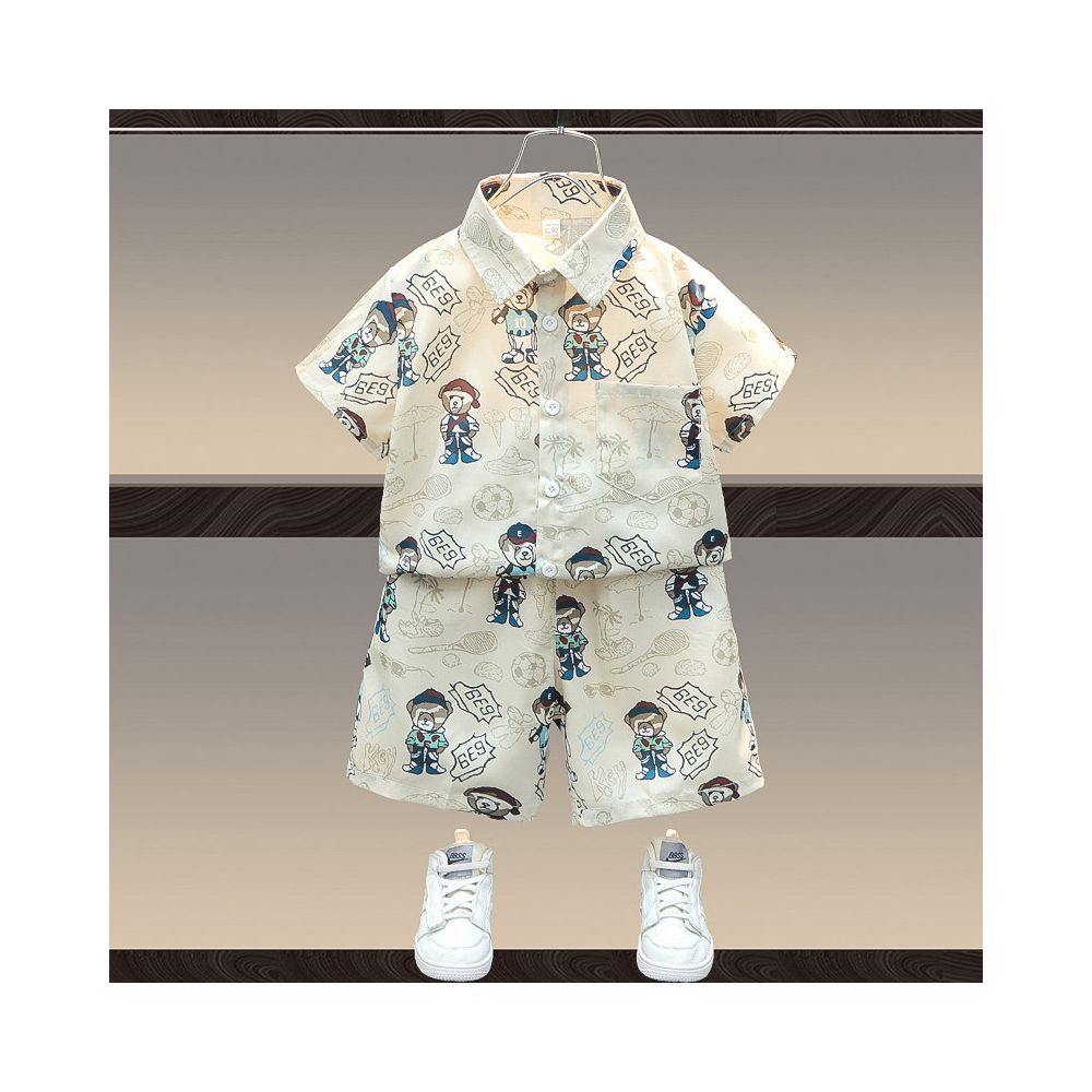 Baby Summer Dress Stylish Casual Children s Short Sleeve Two Piece Set