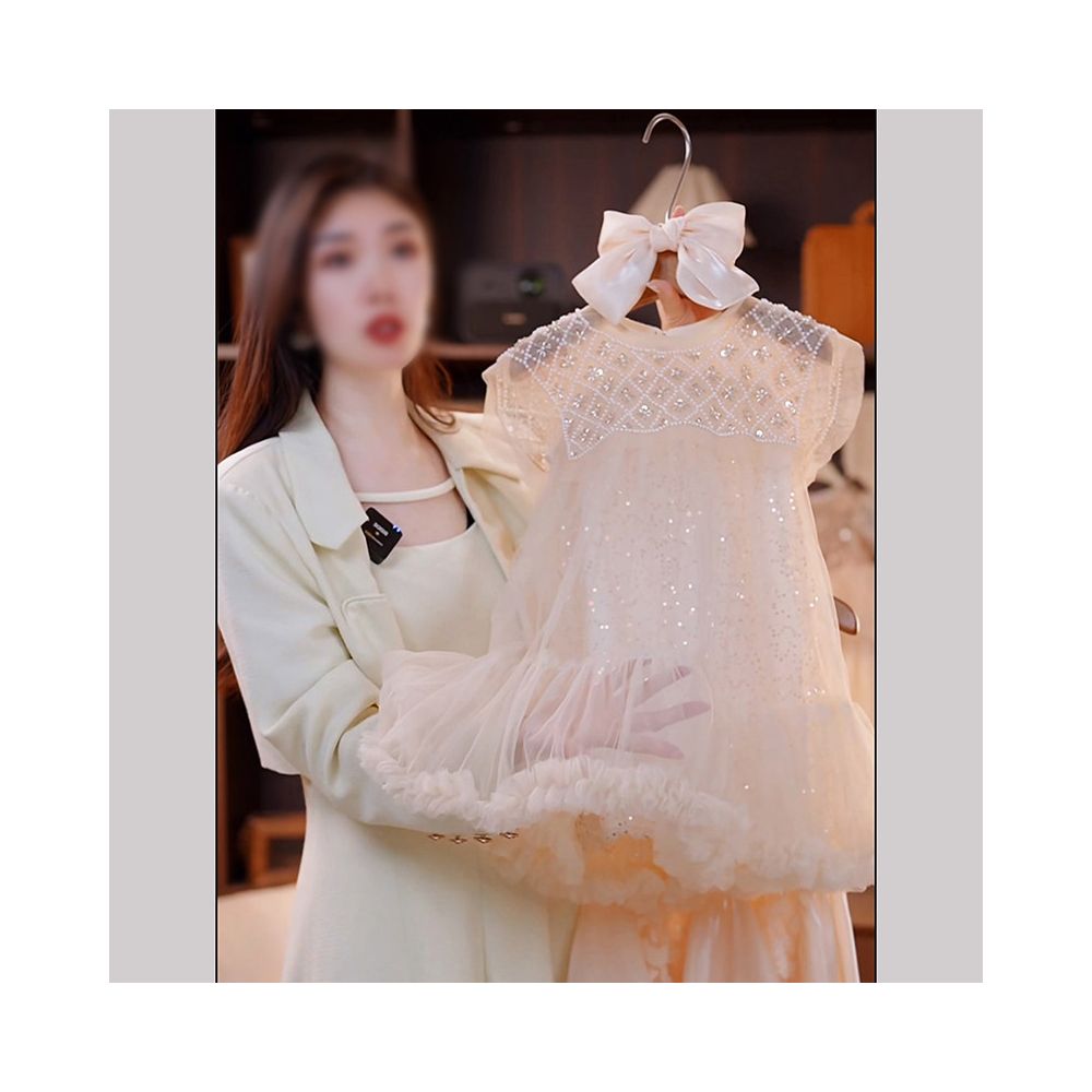 Girls Dress Summer Luxury New Snow White Skirt Children s Wear Summer Style Little Girls Elegance