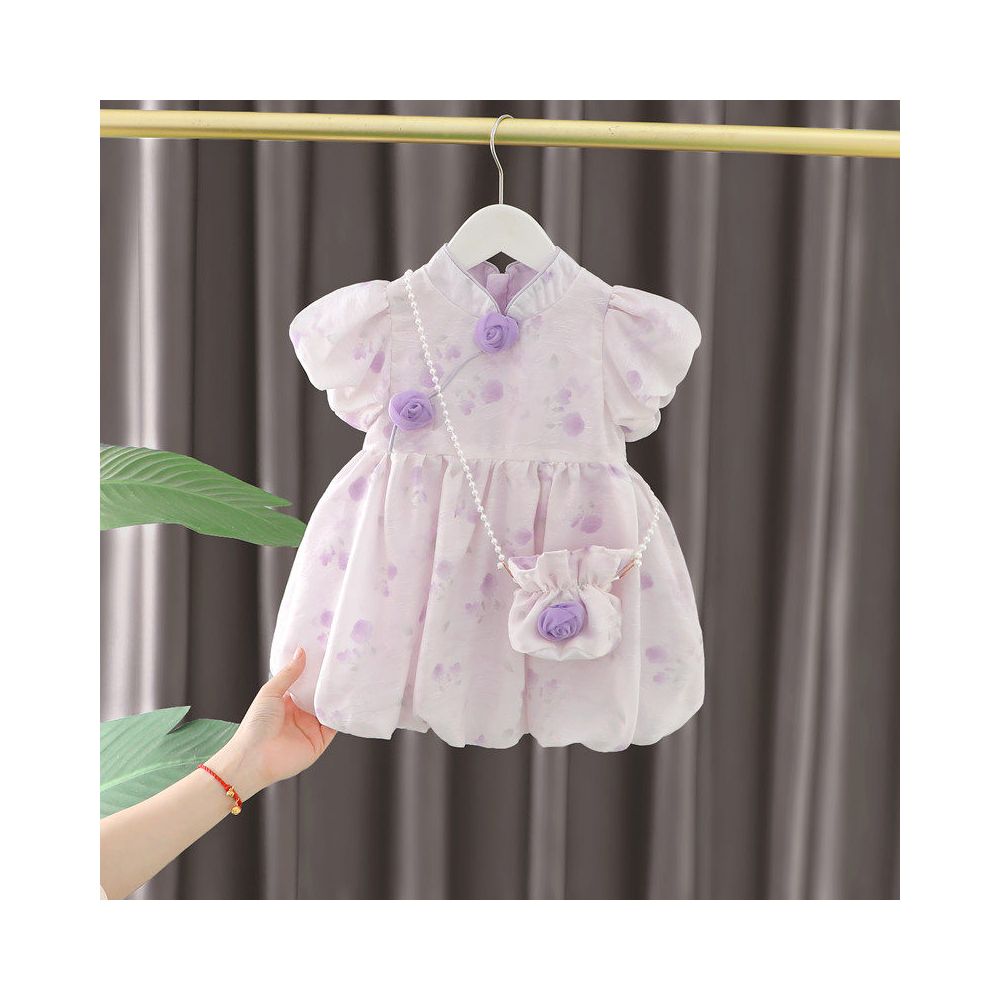 Girls Summer Dress  New Style Little Girl Baby Summer Children s Summer Dress Chinese National Style Princess Dress