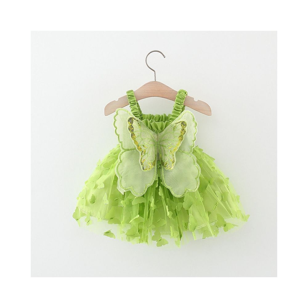 Brand clearance container removal camisole dress back bow mesh splicing skirt children s fashionable skirt parent child outfit