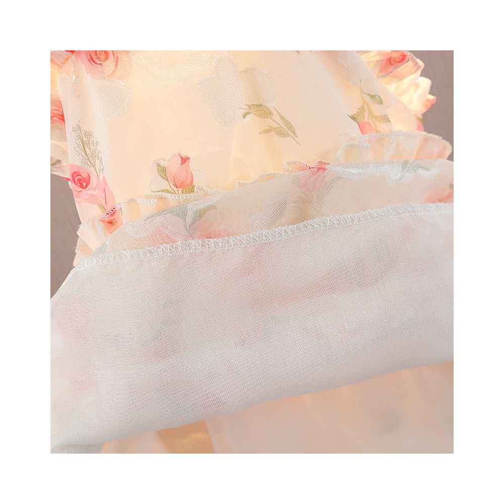 Girl Baby Dress Summer Girl Baby Short sleeved Cute Princess Dress Little Girl Summer Fashionable Sling Dress image 4