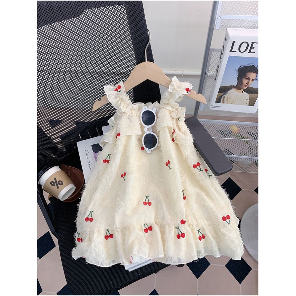 Girls dress summer dress 2025 new one year old baby dress princess dress summer children s suspender dress image 0