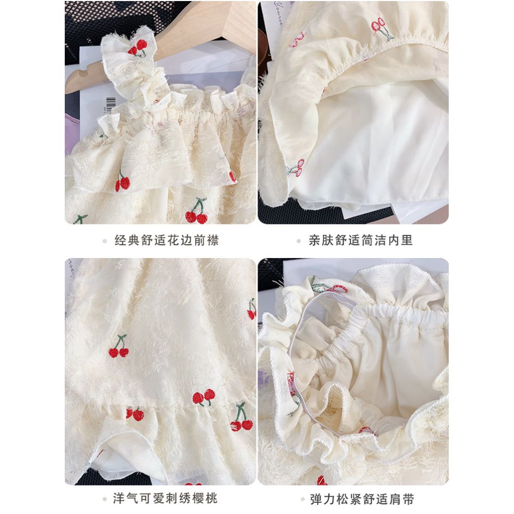 Girls dress summer dress 2025 new one year old baby dress princess dress summer children s suspender dress image 4