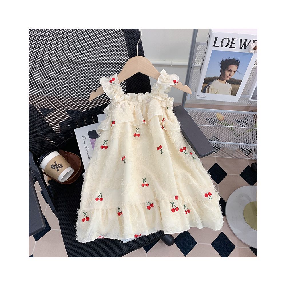 Girls dress summer dress 2025 new one year old baby dress princess dress summer children s suspender dress