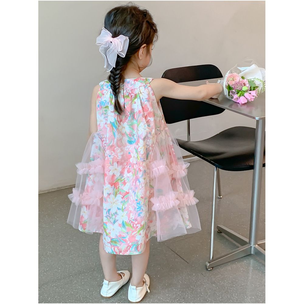 Girls Dress 2025 New Fashionable Girls Tank Top Skirt Children s Summer Dress Baby Girls Summer Princess Skirt image 4