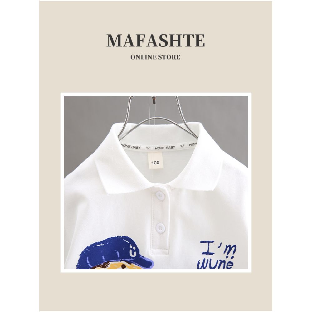 Boys Short Sleeve Set 2025 New Children s Summer Dress Stylish Shirt Baby Summer Dress Two Piece Set image 2