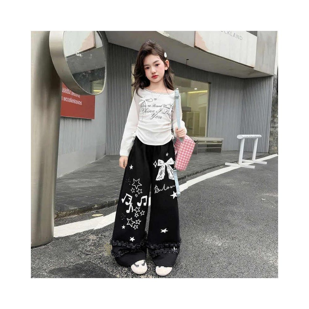 Girls Jazz Dance Set Spring and Autumn Set 2025 New Style Girls Dance Performance Clothing Trendy Cool Fashion Dressing Street Dance image 2