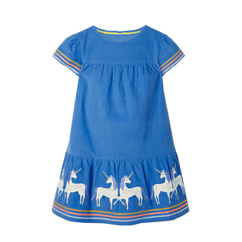 Girls summer dress skirt