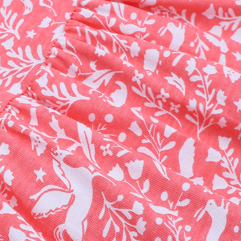 Summer Girls Dress New Short Sleeve