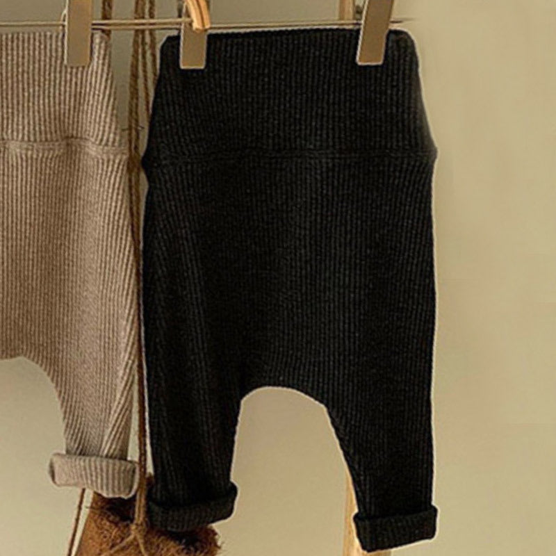 Baby Big PP Leggings Men And Women Baby Comfortable Thread Stretch High Waist Pants