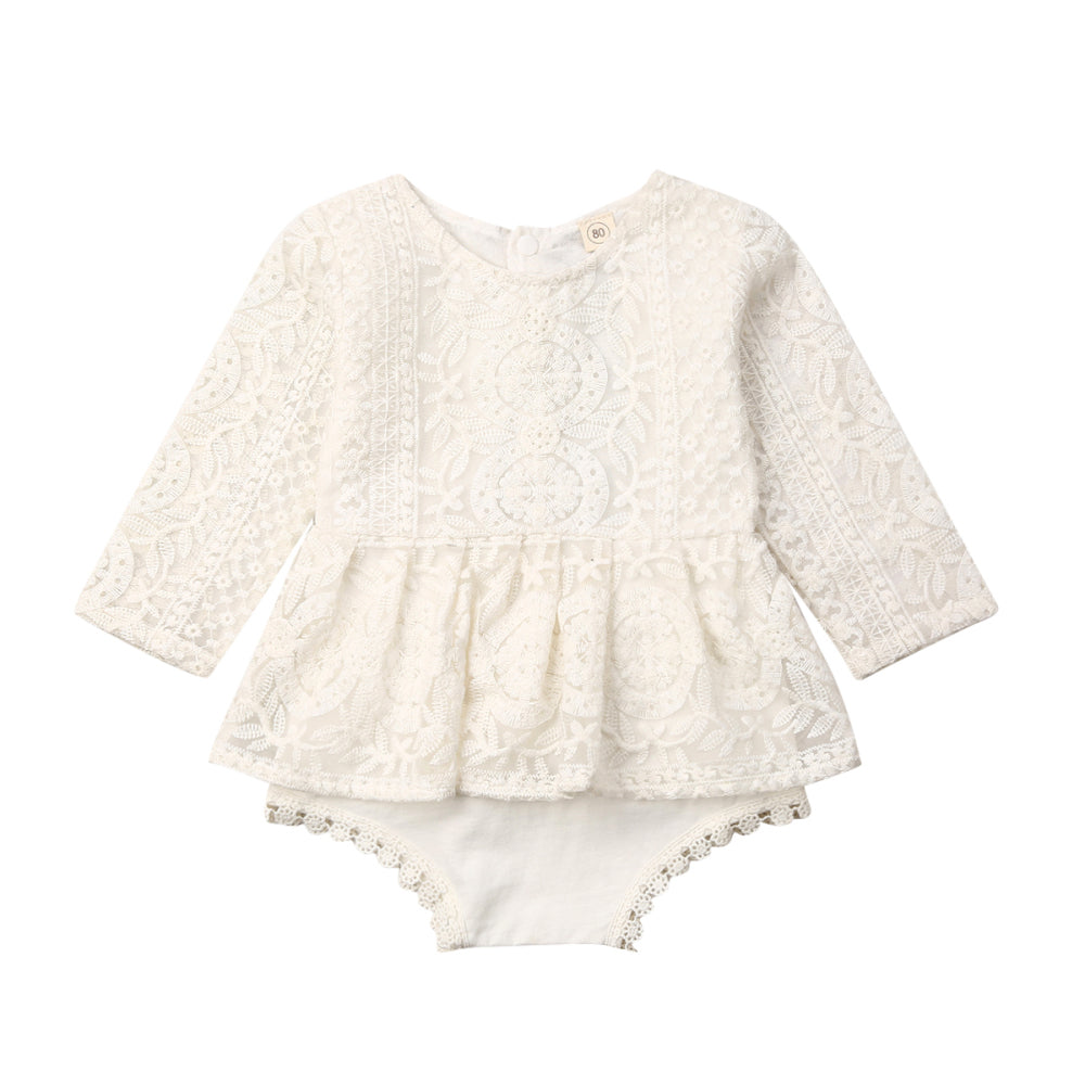 Princess Girl Tutu Romper Dress Newborn Baby Girl Flower La