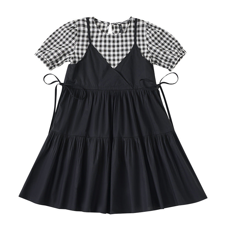 Girls Summer Dress New Net Red