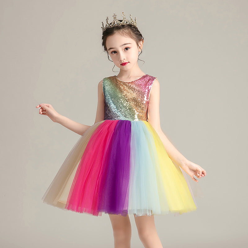 Girls summer wedding dress skirt