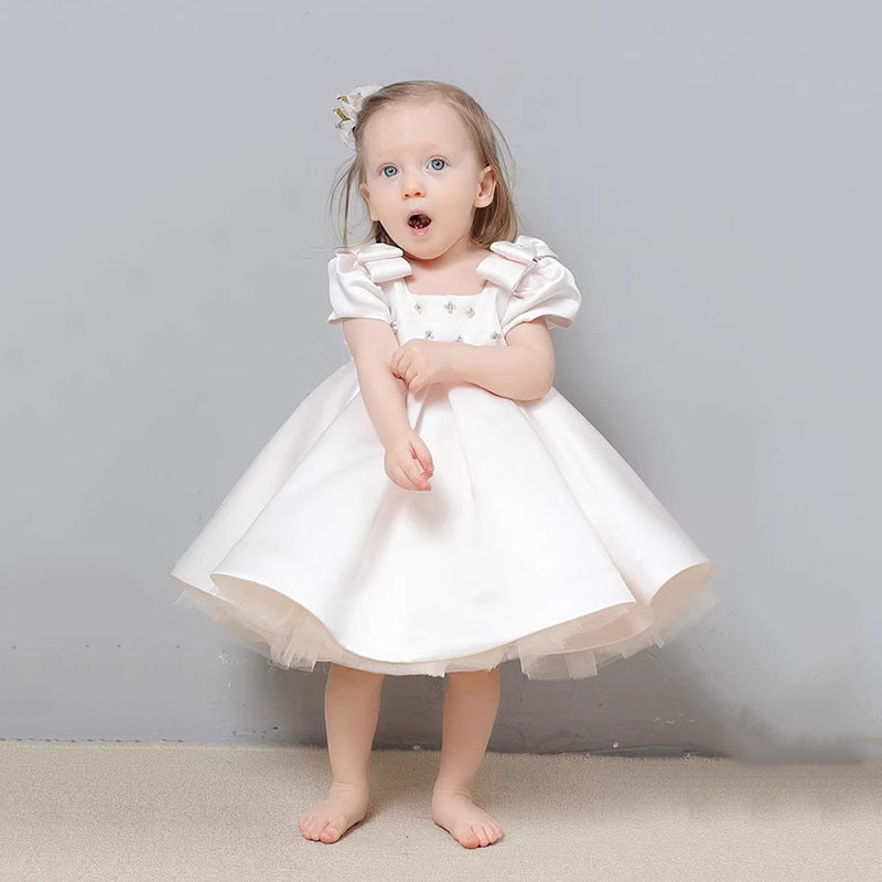 Baby Full-year Birthday Party Baby Puffy Gauze Princess Dress