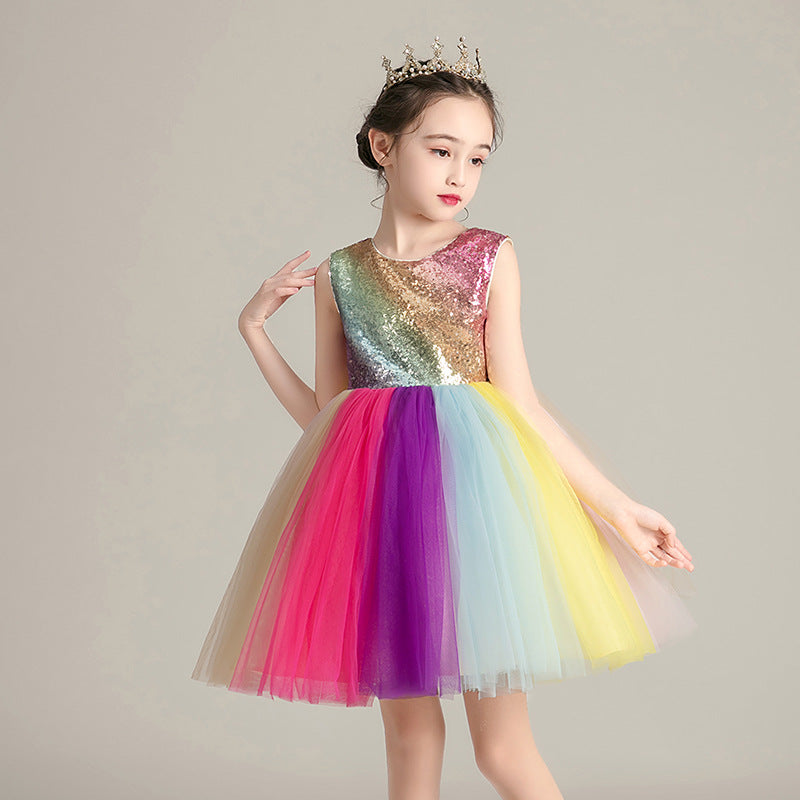 Girls summer wedding dress skirt